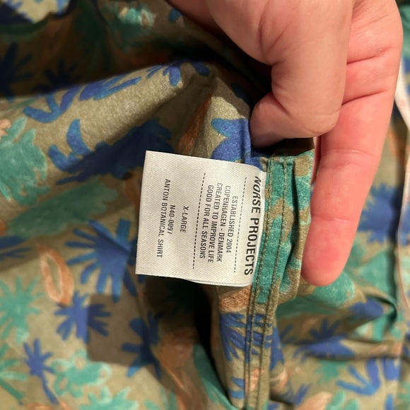 Norse Projects botanical button up - Picture 9 of 10